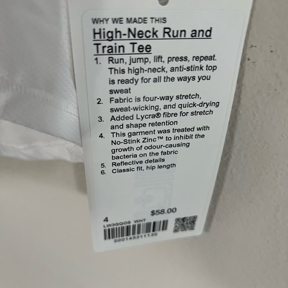 Lululemon High-Neck Running and Training T-Shirt - Picture 5 of 6